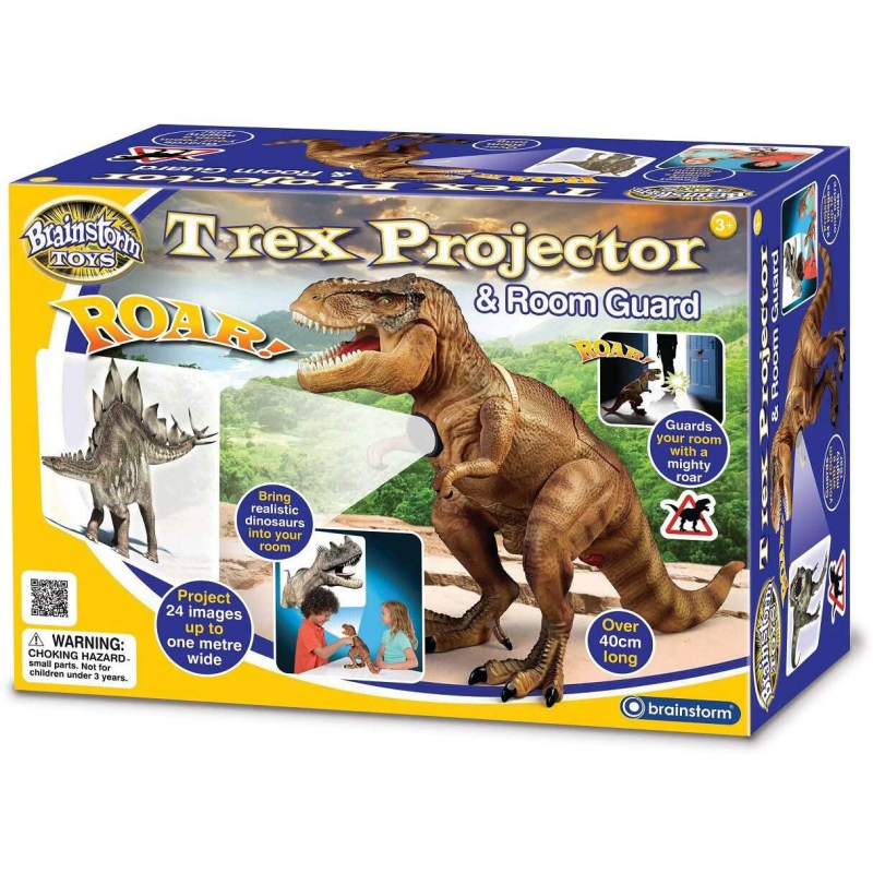 Joc educativ Brainstorm, Proiector 2 in 1 - T Rex