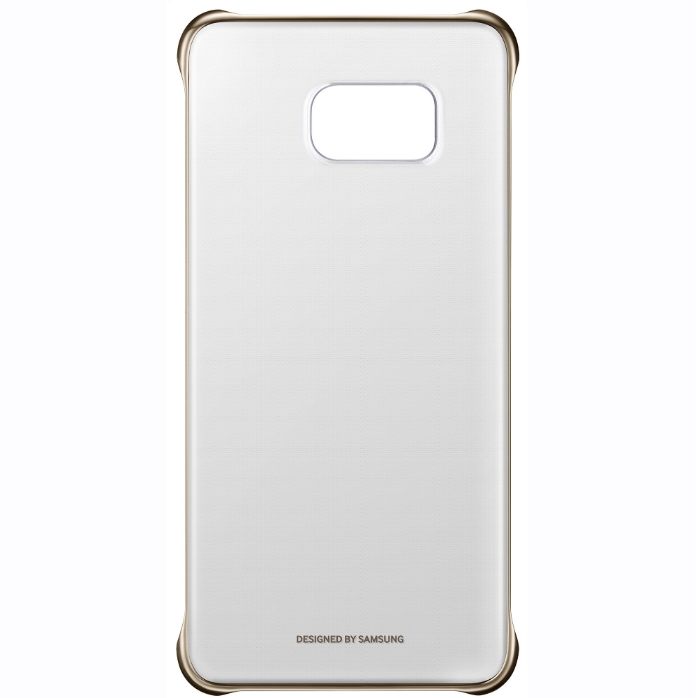 Husa Clear Cover Samsung, EF-QG928CFEGWW, Galaxy S6 Edge Plus, Auriu