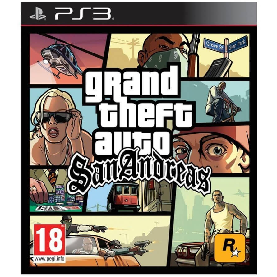 Joc PS3 Grand Theft Auto: San Andreas