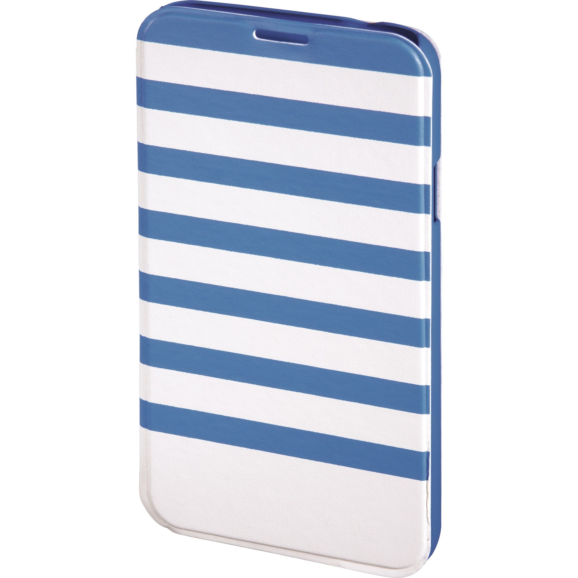 Husa de protectie Hama Booklet Stripes pentru Samsung Galaxy S5/S5 Neo, Albastru