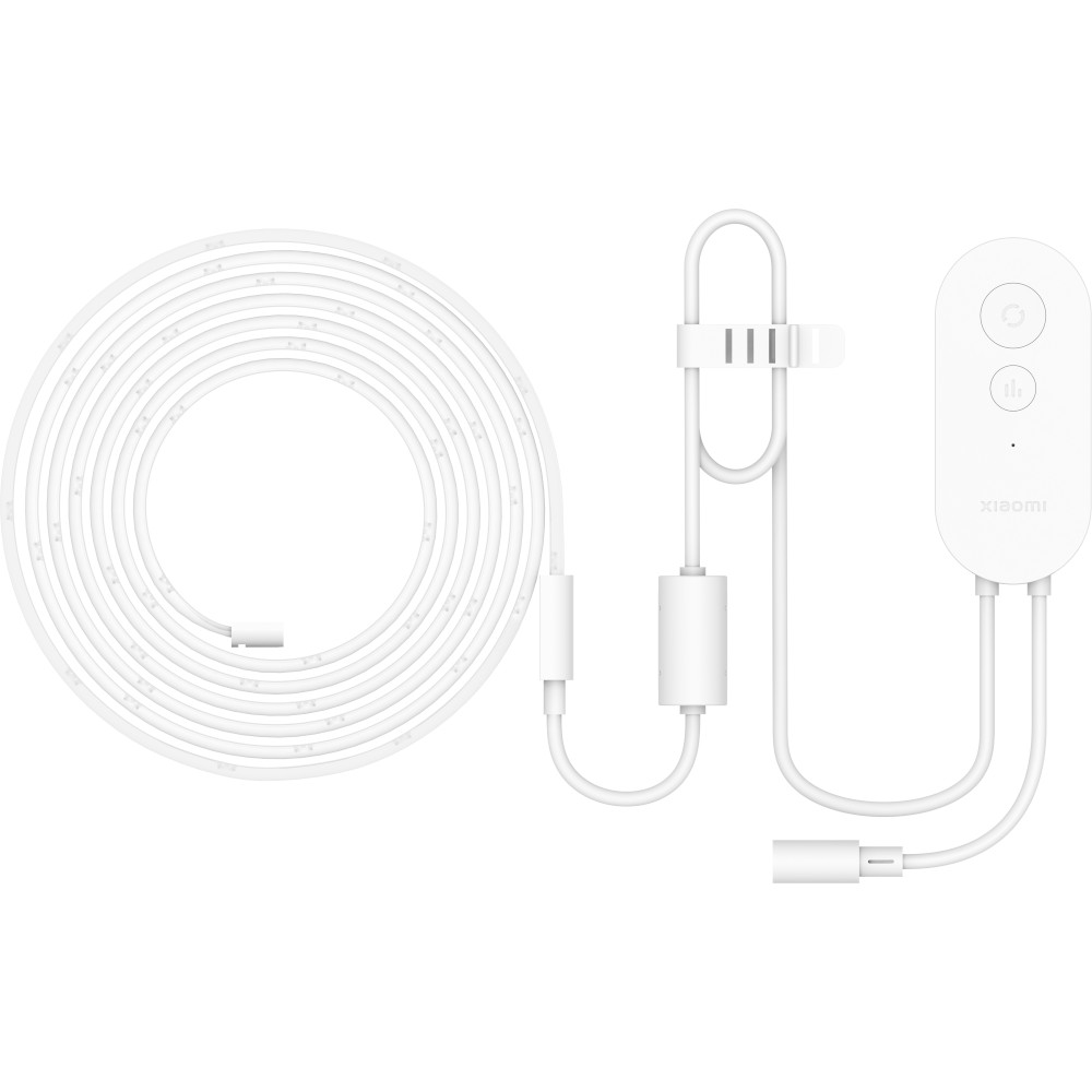 Banda LED Xiaomi Smart Lightstrip EU, RGB, Wi-Fi, 200cm, Alb