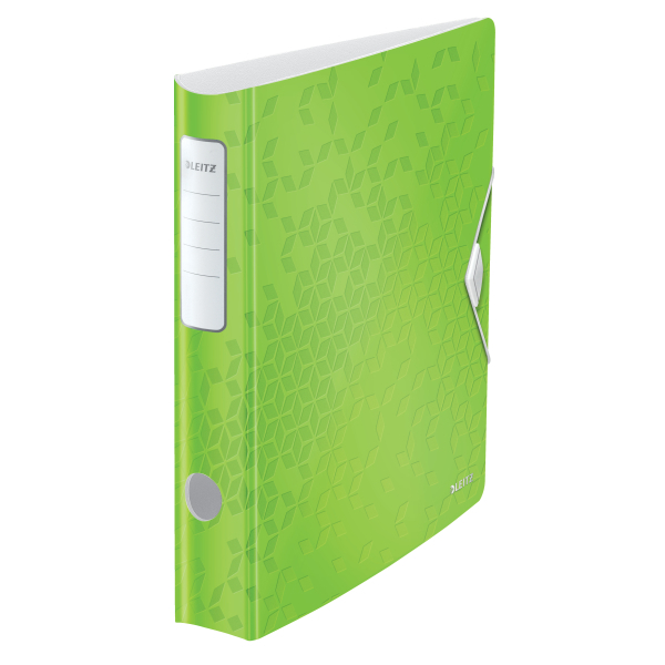 Biblioraft Leitz 180 Active Wow, Polyfoam, A4, 65 Mm, Verde