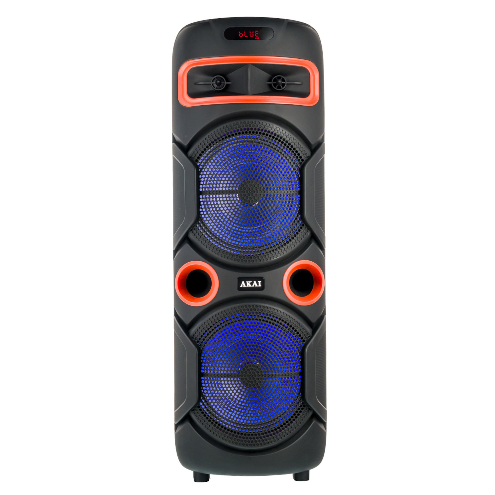 Boxa Activa Portabila Akai PARTY SPEAKER 300, Bluetooth, USB, Card microSD, Radio, Negru