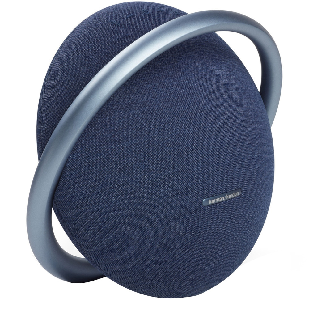 Boxa portabila Harman Kardon Onyx Studio 7, Bluetooth, Autonomie pana la 8 ore, Albastru