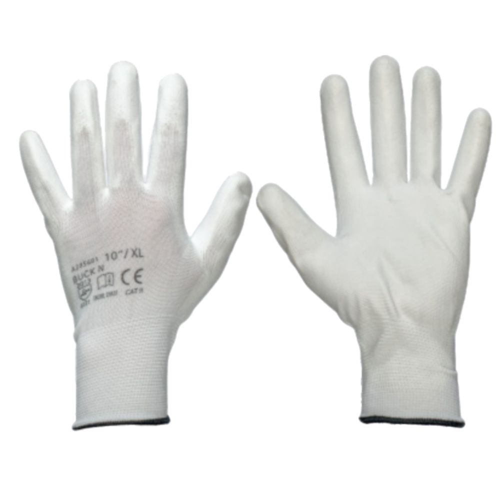 Manusi Protectie Sentosa Buck White M3, Marimea XL, Nylon