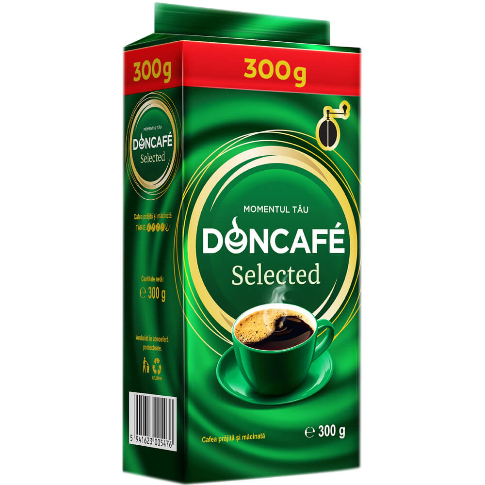 Cafea Macinata Doncafe Selected, 300g