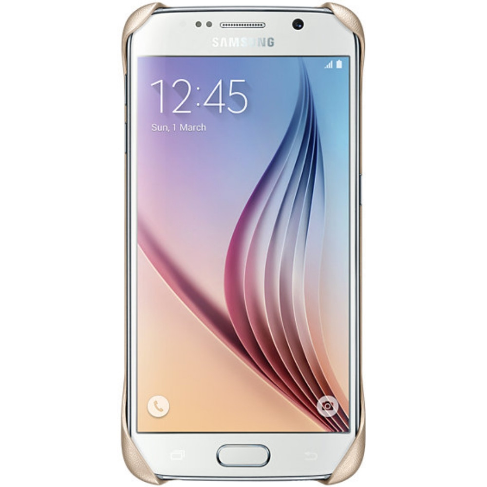 Capac de protectie Samsung pentru Galaxy S6, Auriu