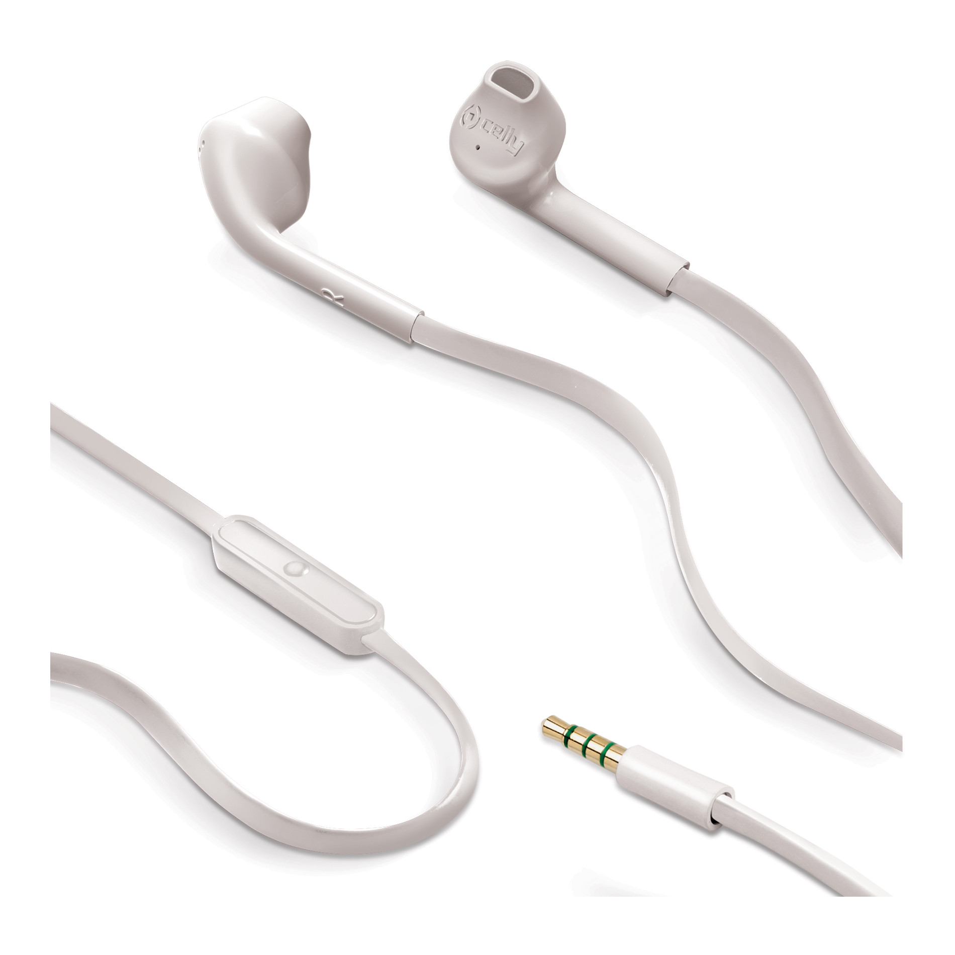 Casti In-Ear Celly UP100WH, Alb