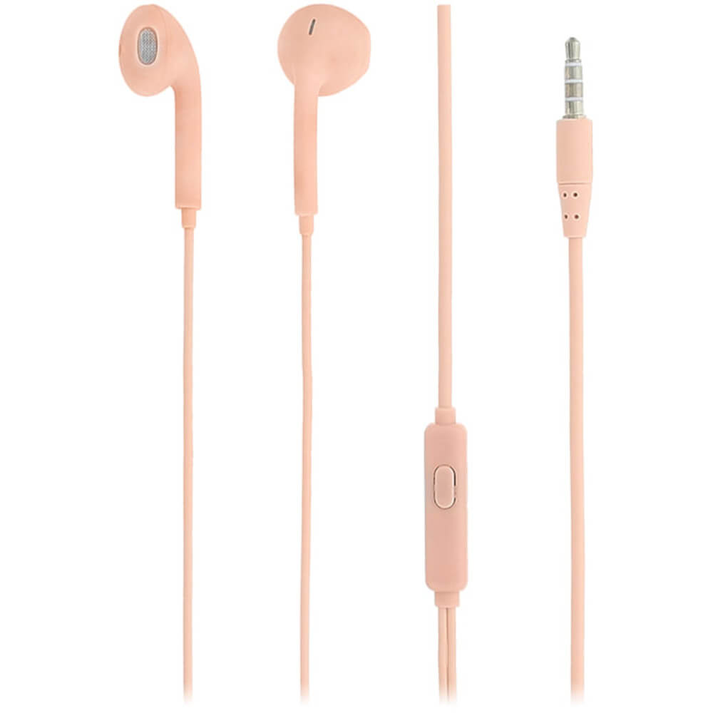 Casti In-Ear Tellur Fly, Microfon, Roz