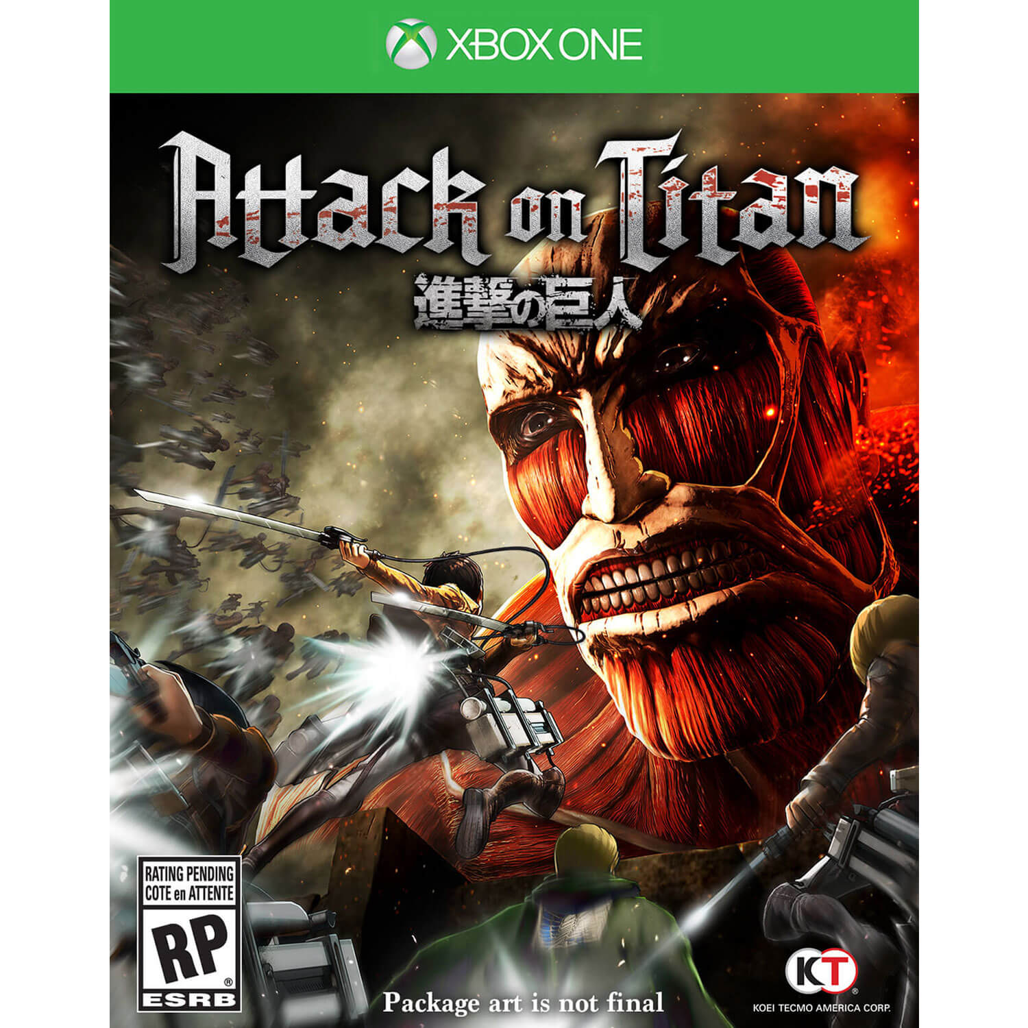 Joc Xbox One Attack on Titan Wings Of Freedom