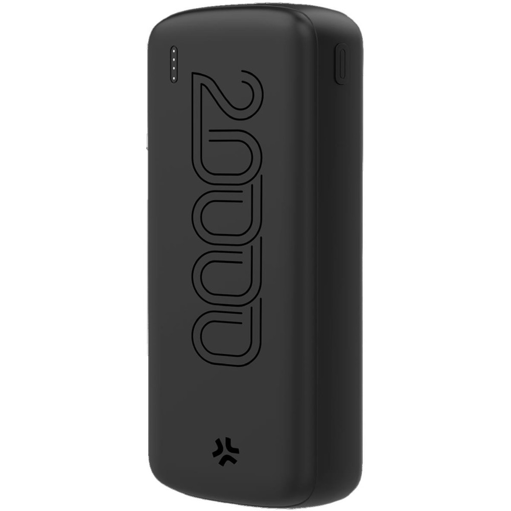 Acumulator portabil Celly PBE20000EVO, 20000 mAh, Negru