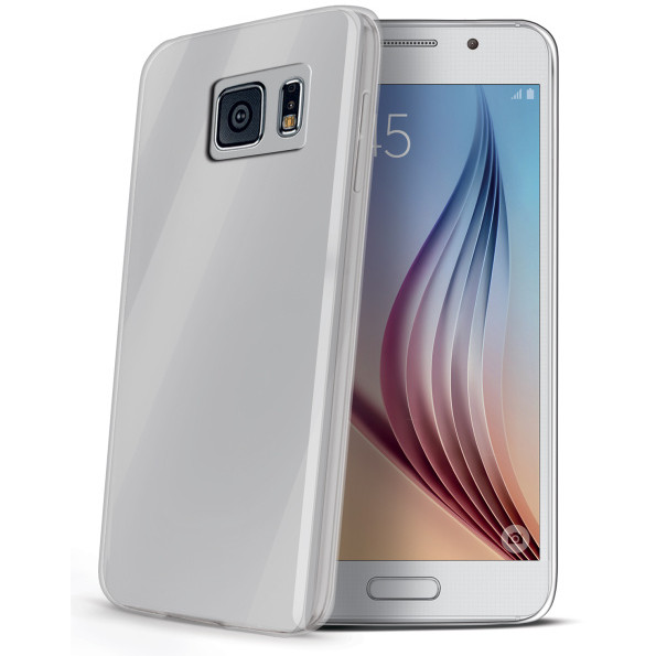 Capac protectie Celly THINS6E pentru Galaxy S6 Edge, Transparent