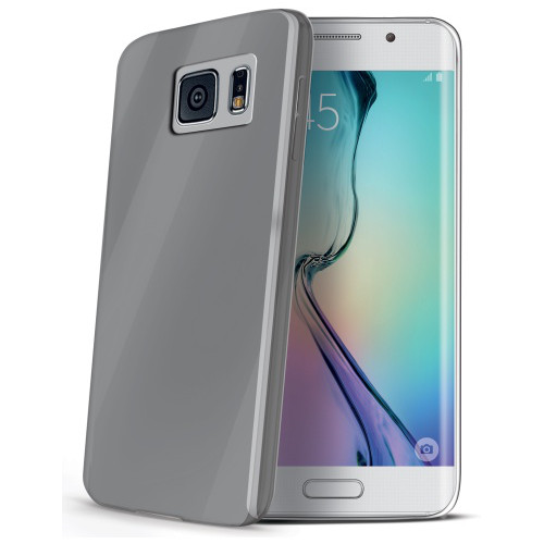 Capac protectie Celly THINS6ESM pentru Galaxy S6 Edge, Gri