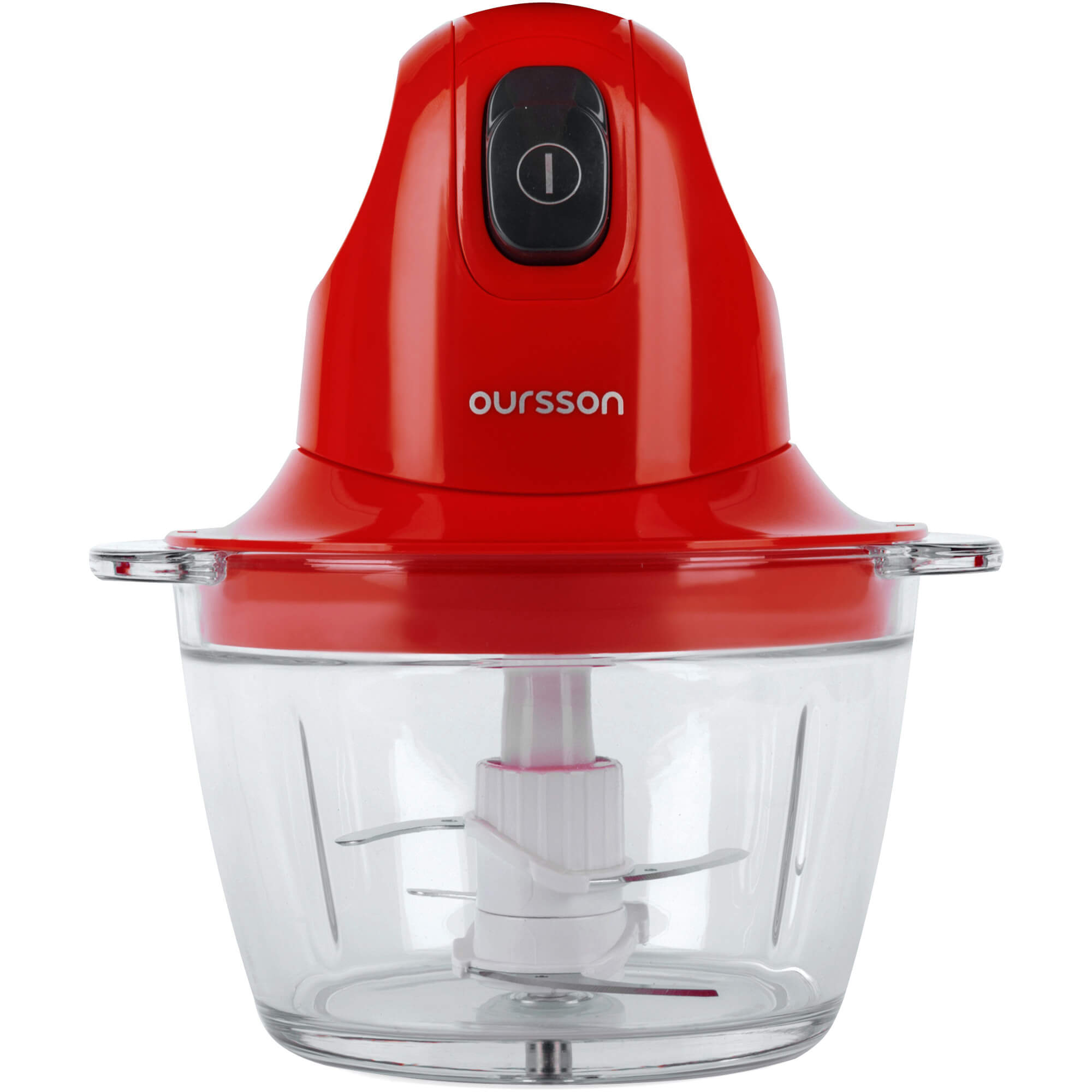 Tocator Oursson CH3010/RD, 300 W, 0.8 l, Rosu