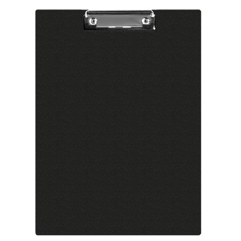 Clipboard Dublu A4, Plastifiat Pp, Donau - Negru