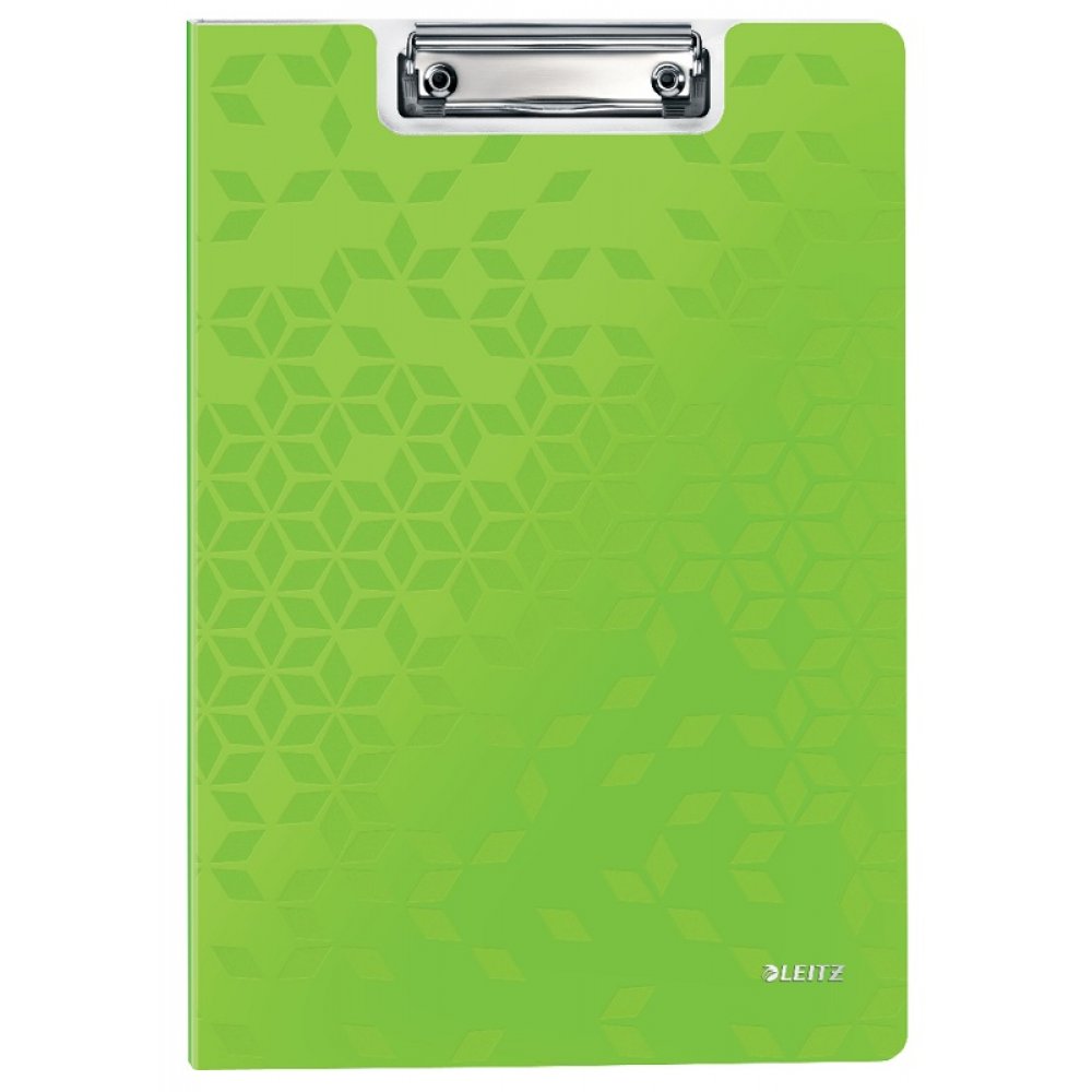 Clipboard Leitz Wow, Dublu, Polyfoam, A4, 100 Coli, Verde