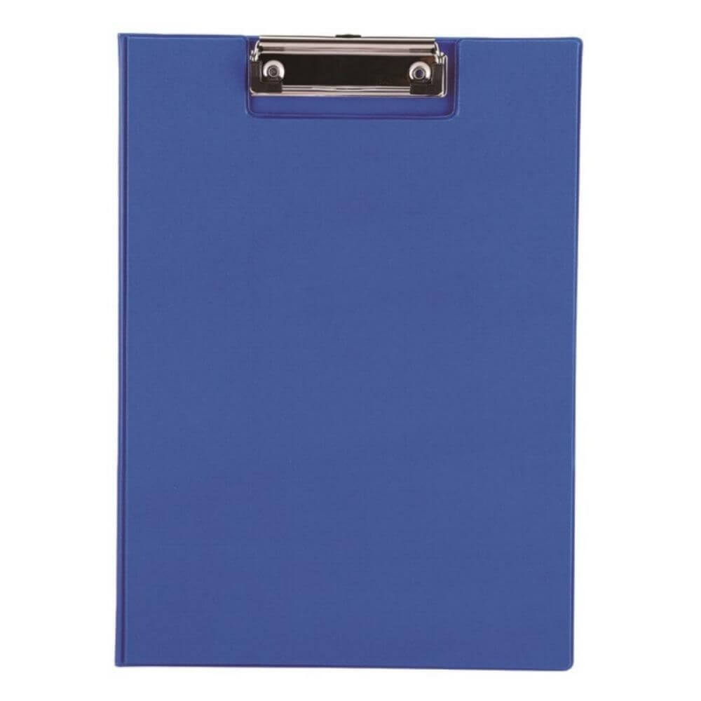 Clipboard Dublu A4 Deli Start, Plastic, Carton, Albastru