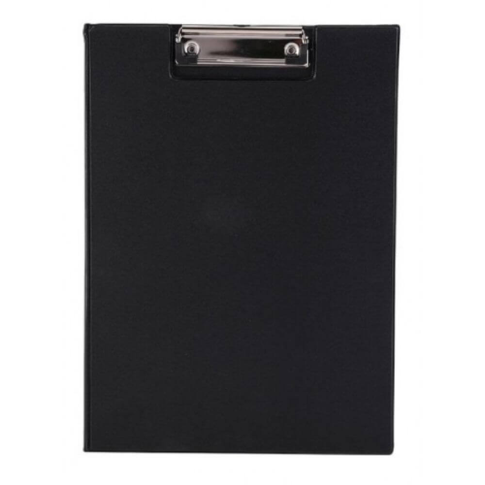 Clipboard Dublu A4 Deli Start, Plastic, Carton, Negru