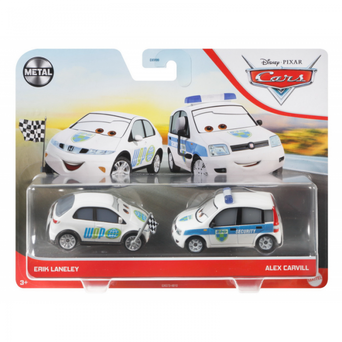 Set 2 masinute metalice Cars3 - Erik Laneley si Alex Carvill | Flanco.ro