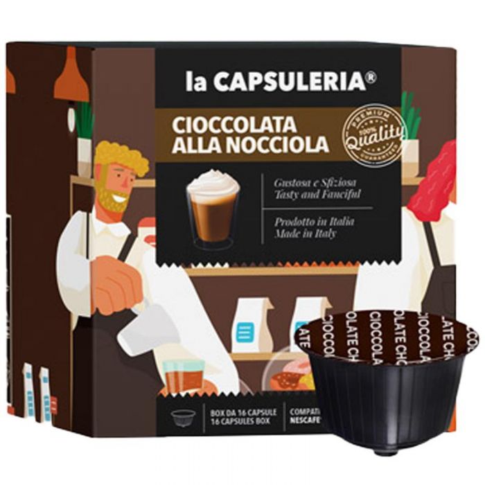 Capsule sistema La Capsuleria - Cioccolata Calda