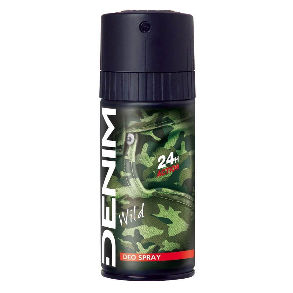 Deodorant Spray DENIM Wild, 150 ml, Protectie 24h
