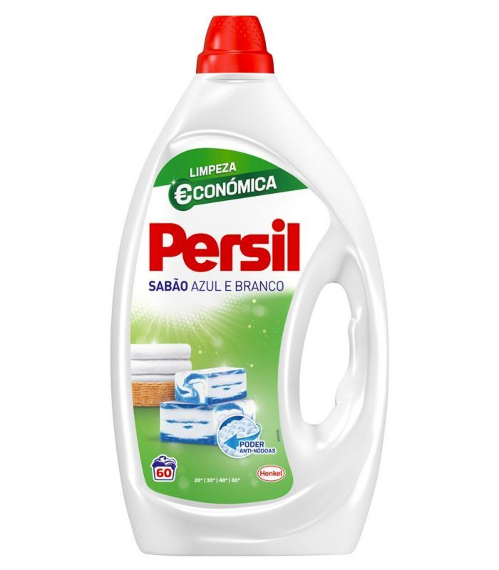 Detergent Automat Lichid Persil Gel Sabao Azul E Branco, 60 Spalari, 2.7 L