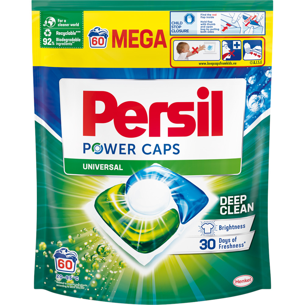 tentex royal 60 caps   himalaya farmacia tei Detergent de rufe capsule Persil Power Caps Universal, 60 spalari