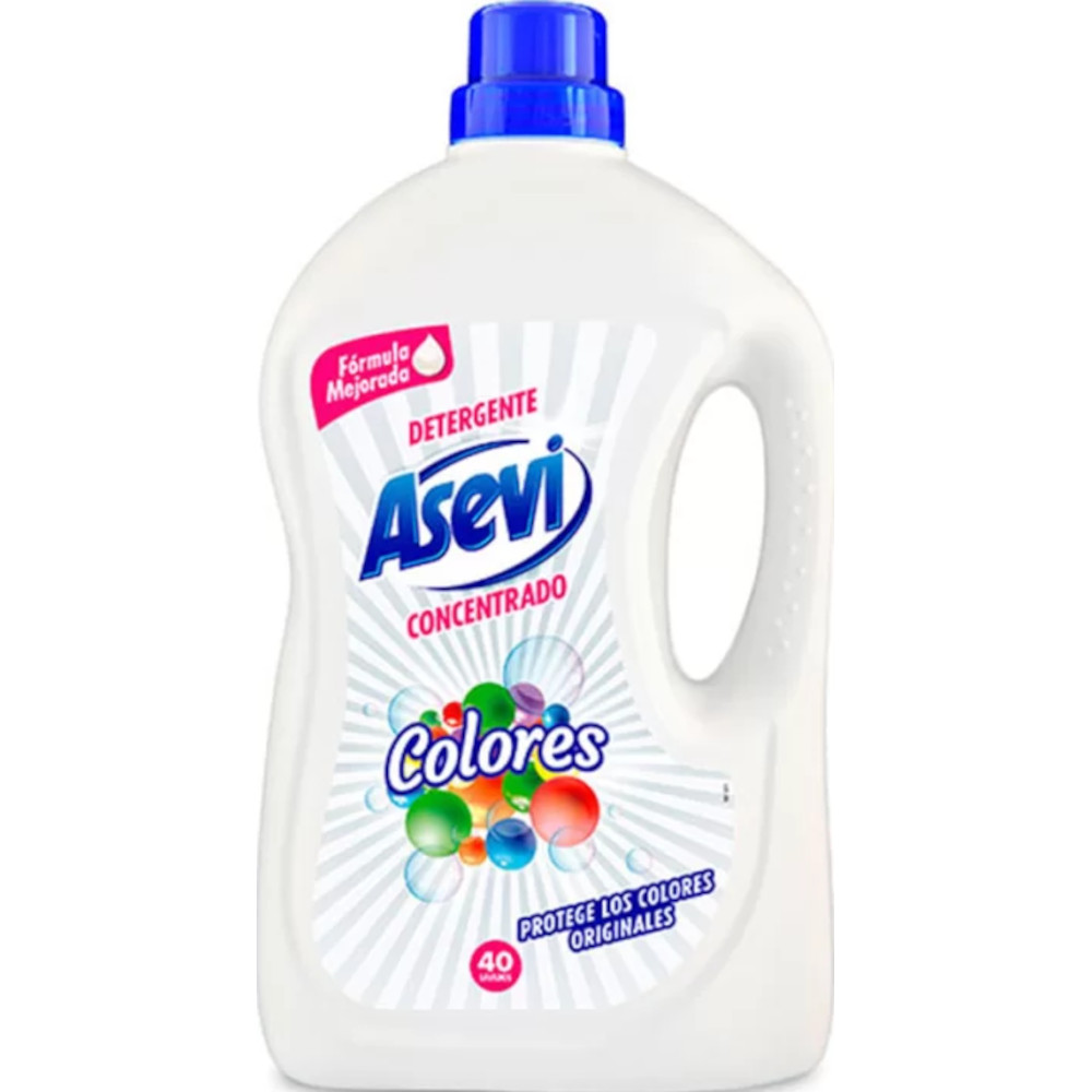 Detergent Asevi Rufe Colorate 2.300ml