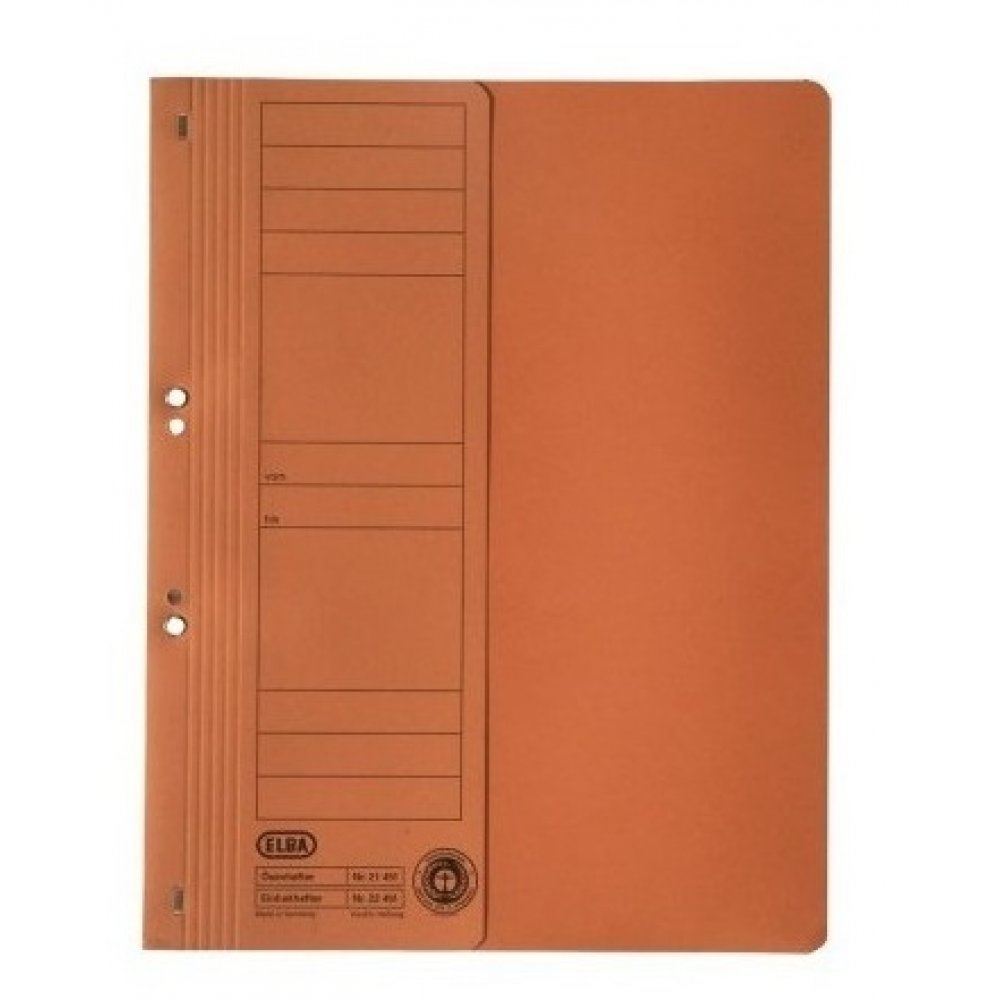 Dosar Carton Cu Capse 1/2 Elba Smart Line - Orange