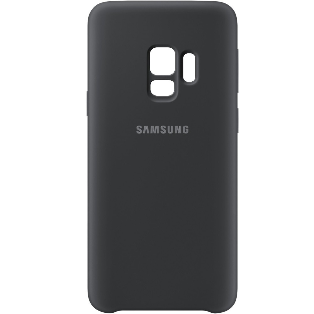 Carcasa de protectie Silicone Cover Samsung pentru Galaxy S9, Negru