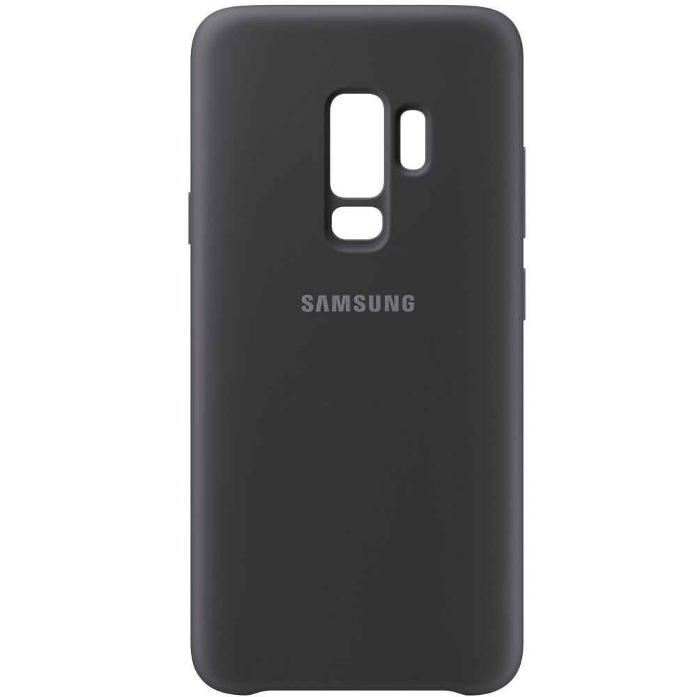 Carcasa de protectie Silicone Cover Samsung pentru Galaxy S9 Plus, Negru