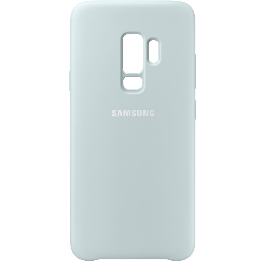 Carcasa de protectie Silicone Cover Samsung pentru Galaxy S9 Plus, Albastru