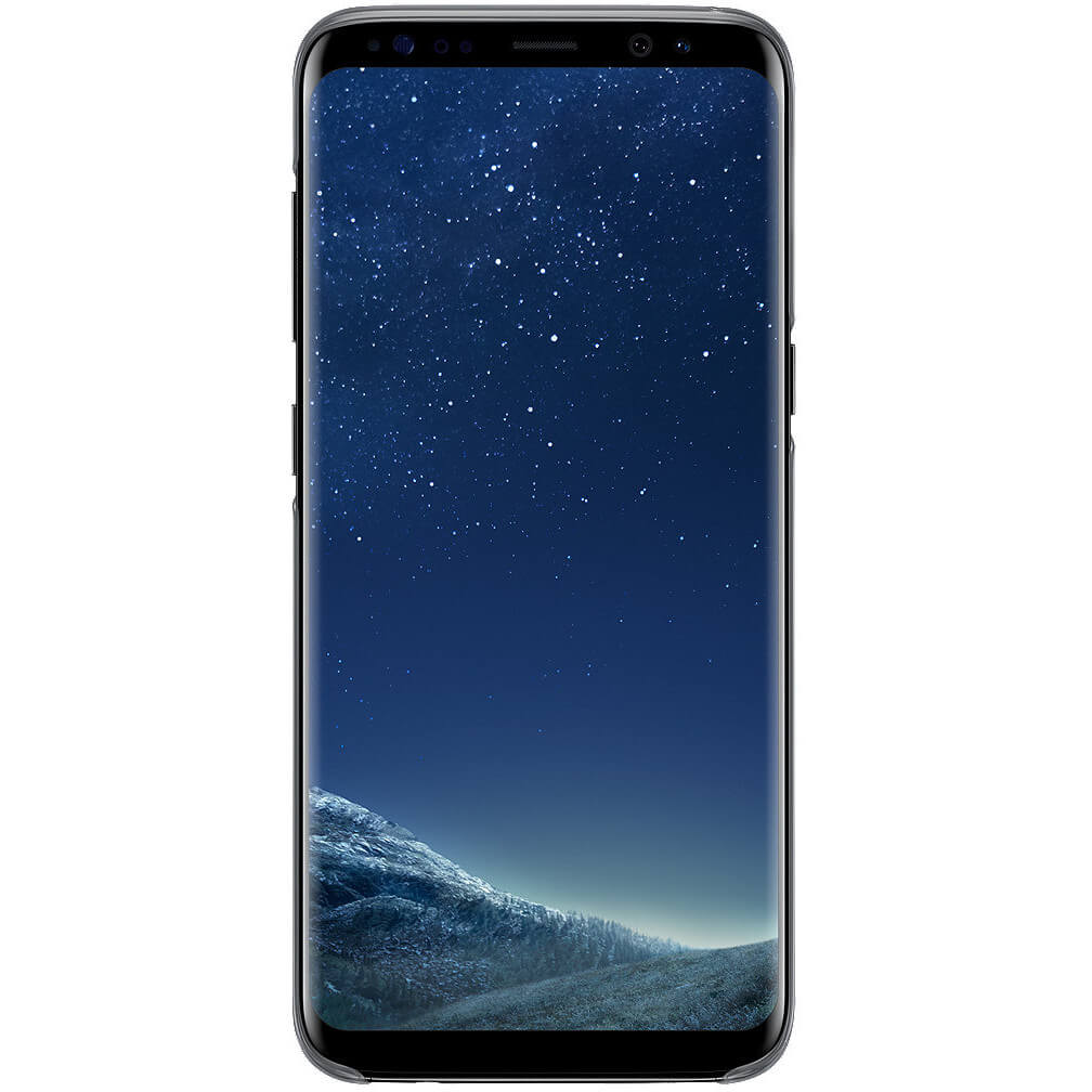 Capac de protectie Samsung EF-QG950CBEGWW pentru Galaxy S8, Negru