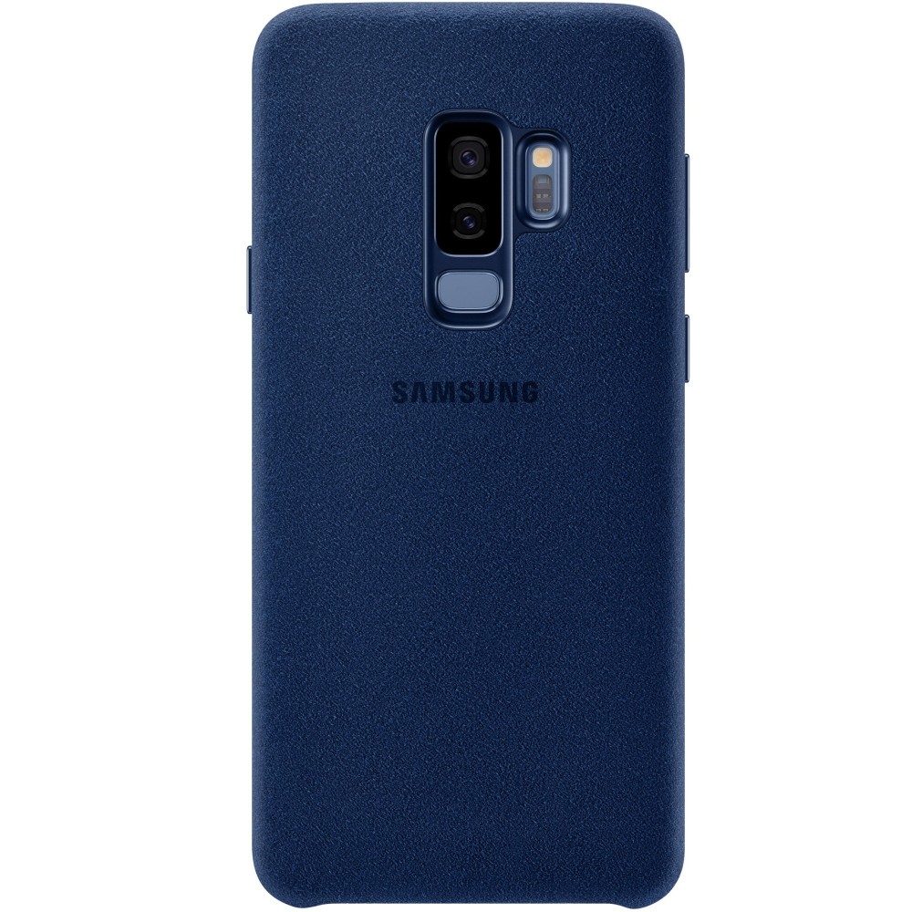 Carcasa de protectie Alcantara Cover Samsung pentru Galaxy S9 Plus, Albastru