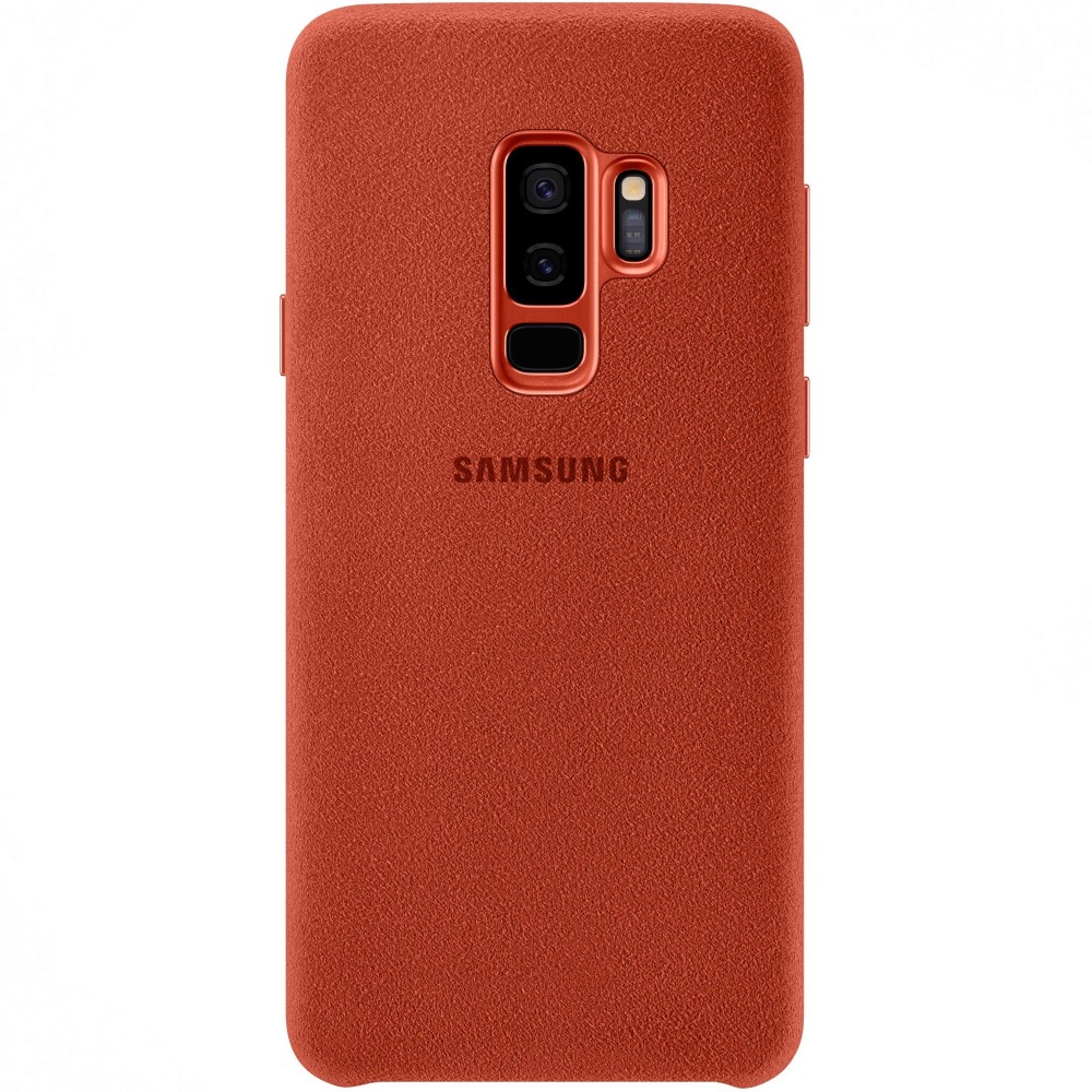 Carcasa de protectie Alcantara Cover Samsung pentru Galaxy S9 Plus, Rosu