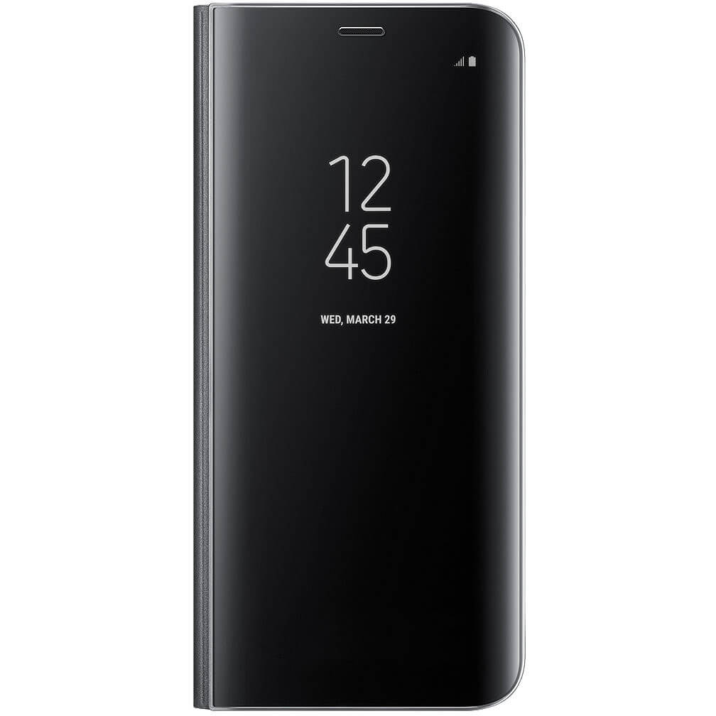 Husa Clear View Samsung EF-ZG950CBEGWW pentru Galaxy S8, Negru