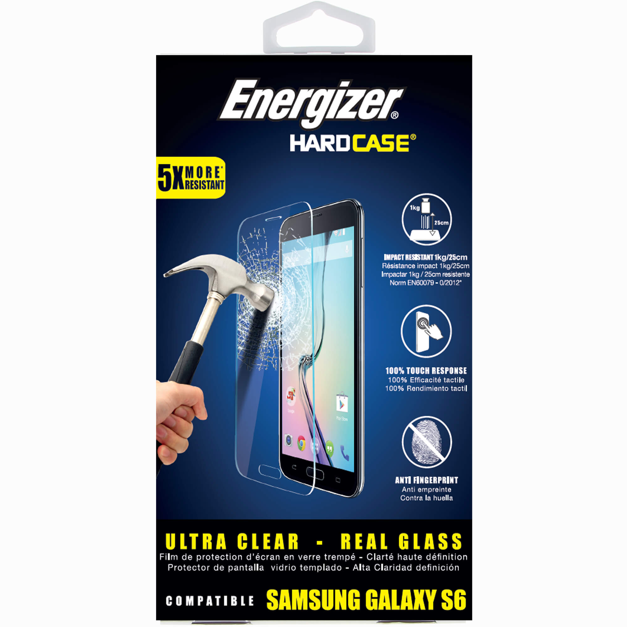 Folie protectie de sticla Energizer pentru Samsung Galaxy S6