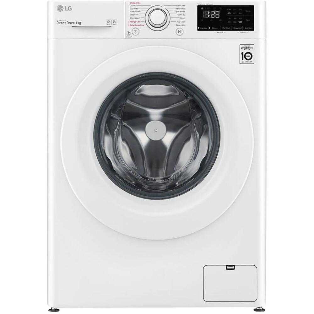 Masina de spalat rufe slim LG F2WN2S7S3E, 1200 RPM, 7 kg, Clasa E, (clasificare energetica veche Clasa A+++)