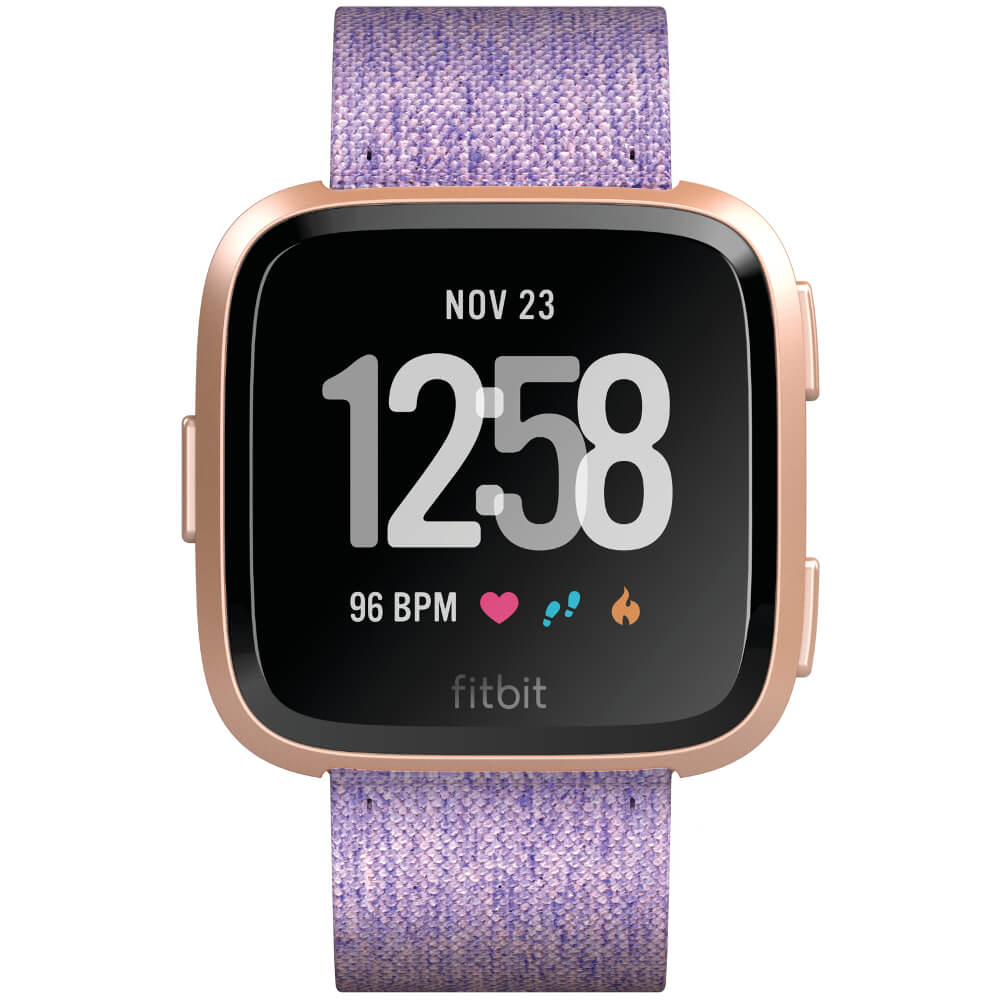 Smartwatch Fitbit Versa, Lavender Woven