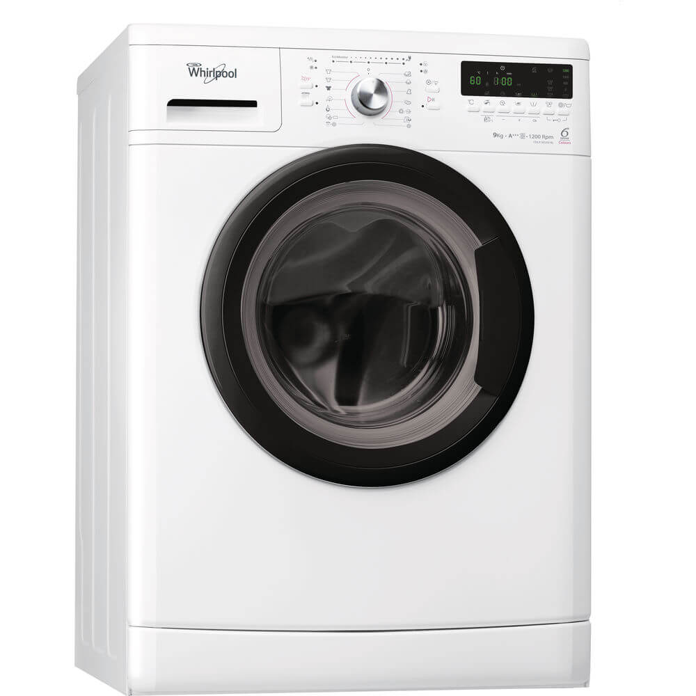 Masina de spalat rufe Whirlpool FDLR 90250 BL 6th Sense, 1200 rpm, 9 kg, A+++