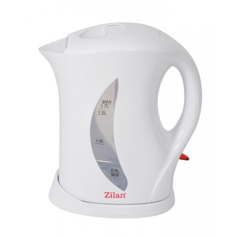 Fierbator Zilan ZLN-8496, 2200 W, 1.7 L, Indicator nivel apa, Alb