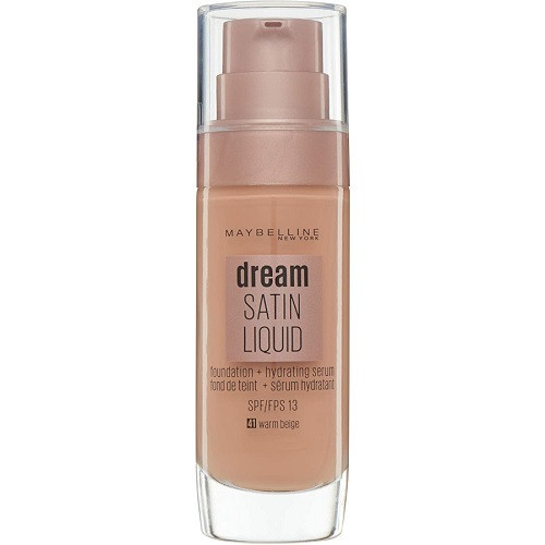 Fond de ten, Maybelline, Dream Satin, 41 Warm Beige, 30 ml