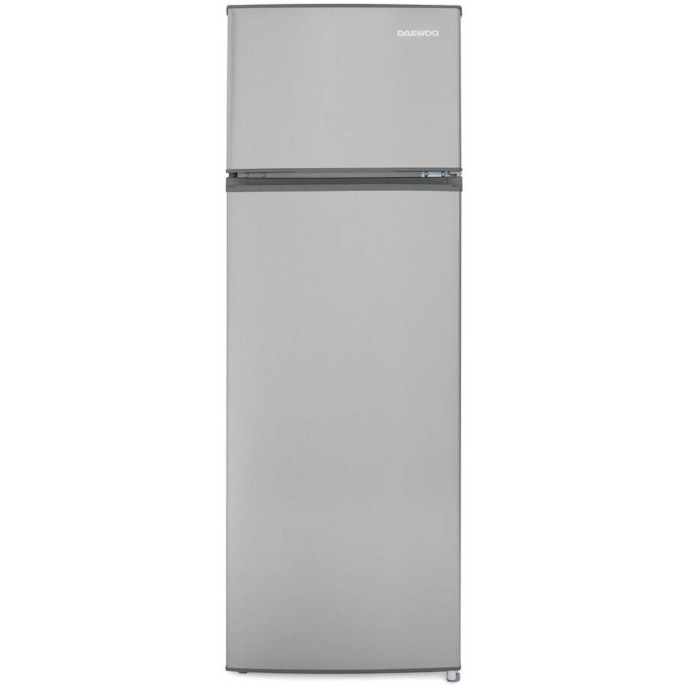 Frigider cu doua usi Daewoo DTS-240MEX, 235 l, Control mecanic, Inox, Clasa E