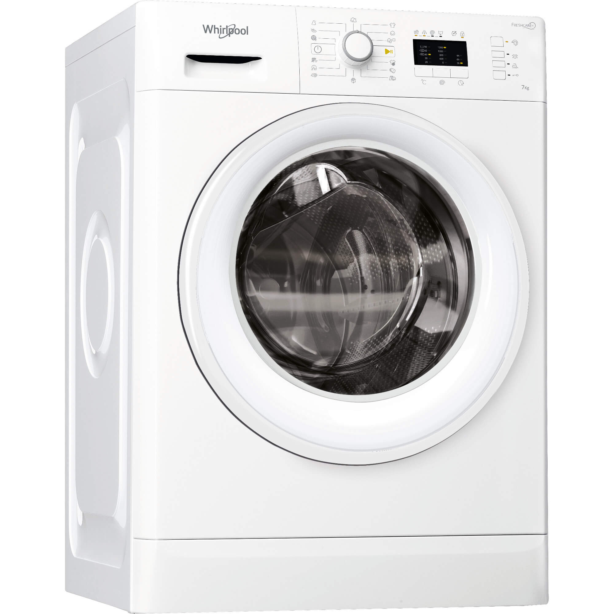 Masina de spalat rufe Whirlpool FWL71252W EU FreshCare+, 7 kg, 1200 RPM, Clasa A++