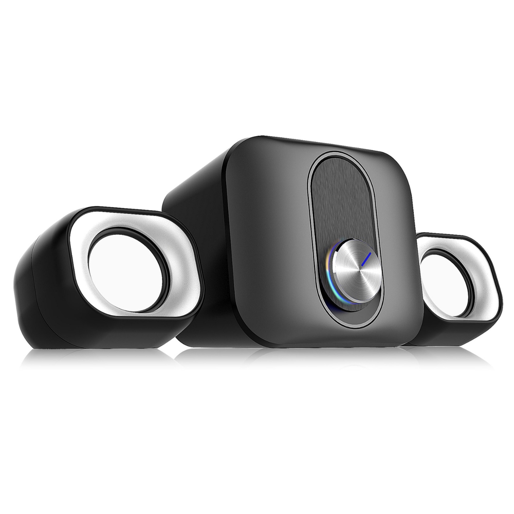 Boxe 2.1 pentru PC Vision Touch, 2x6W + 5W, Negre