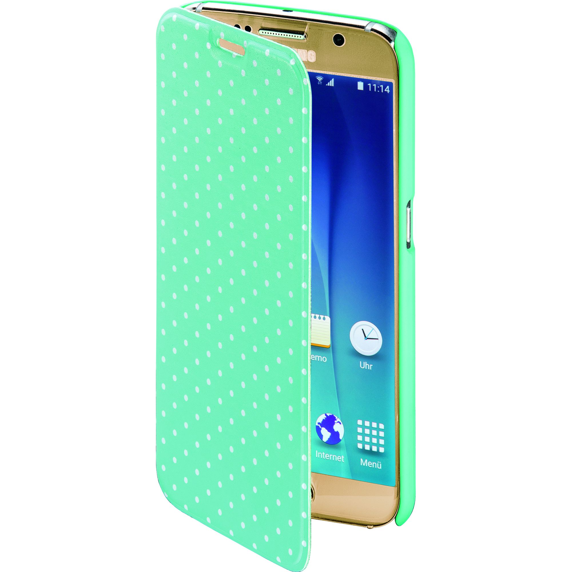 Flipcover Hama 138231 pentru Samsung Galaxy S6, Verde