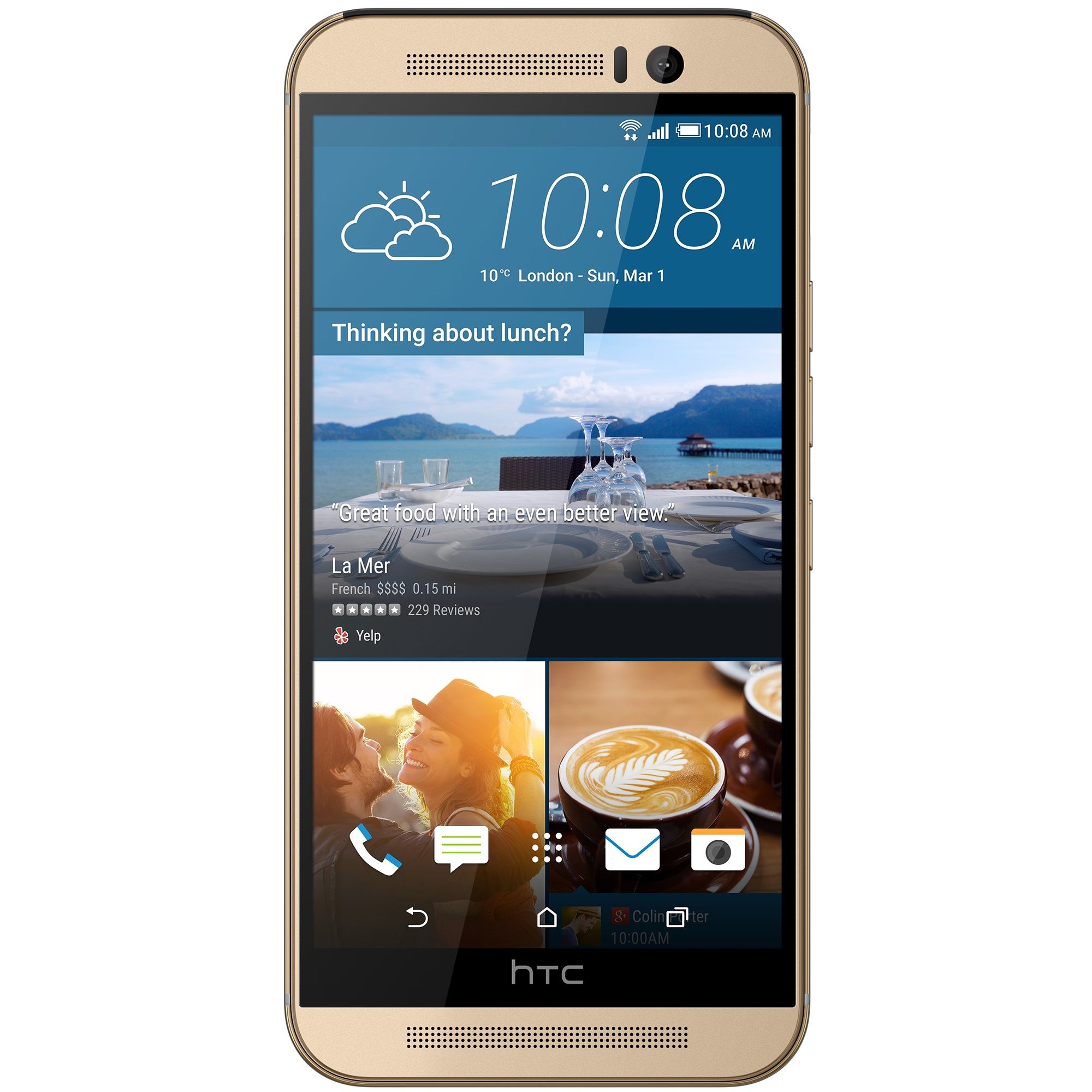 Telefon mobil HTC One M9, 32GB, Auriu