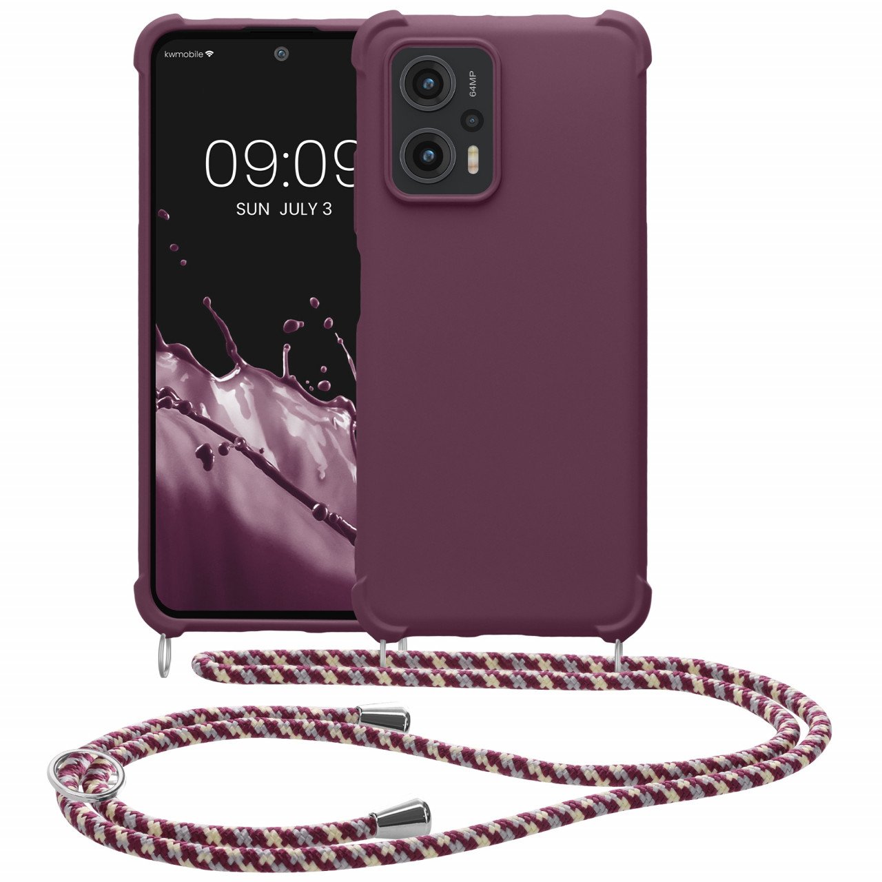 Husa Kwmobile pentru Xiaomi Poco X4 GT, Silicon, Violet, 59251.187