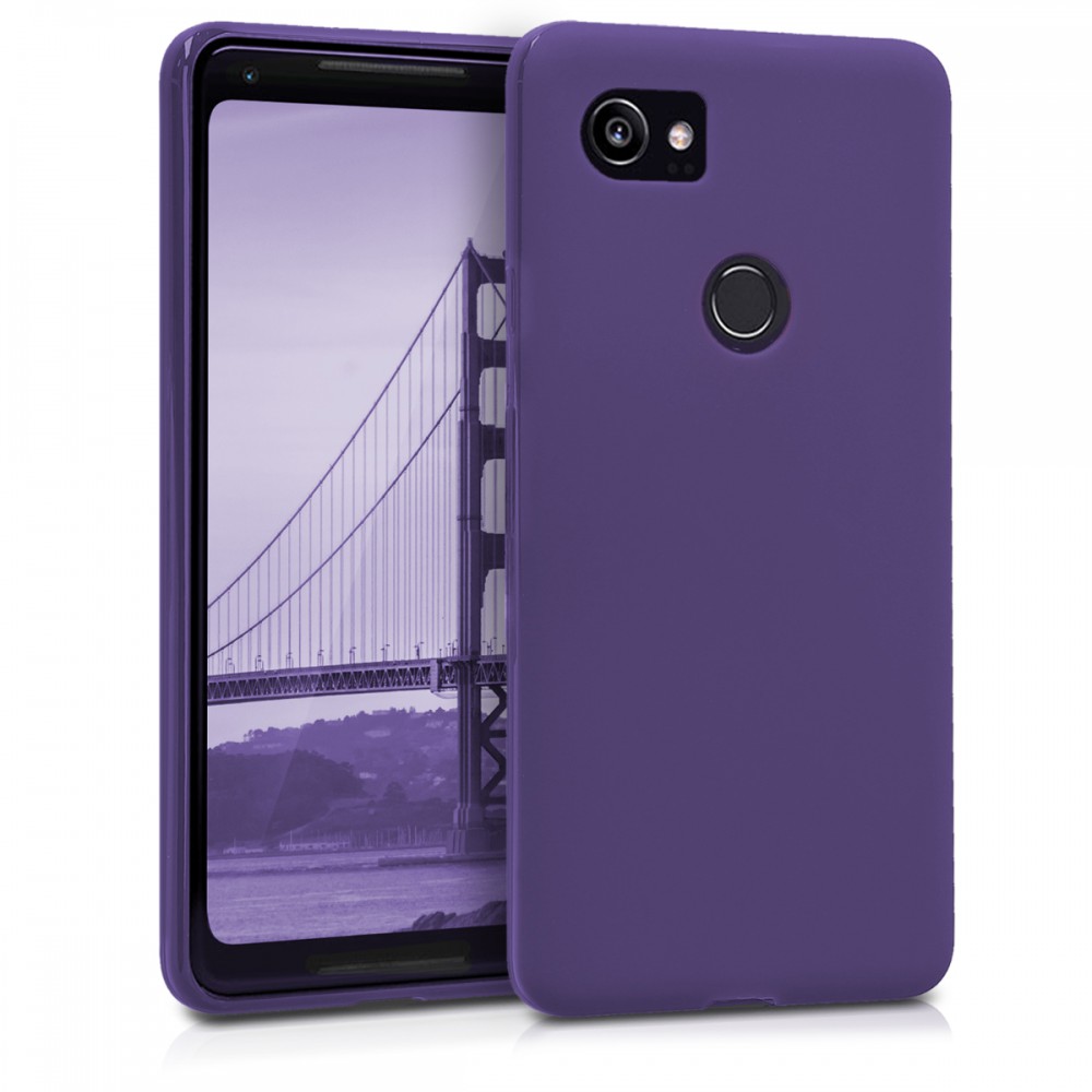 Husa pentru Google Pixel 2 XL, Silicon, Violet, 43356.55