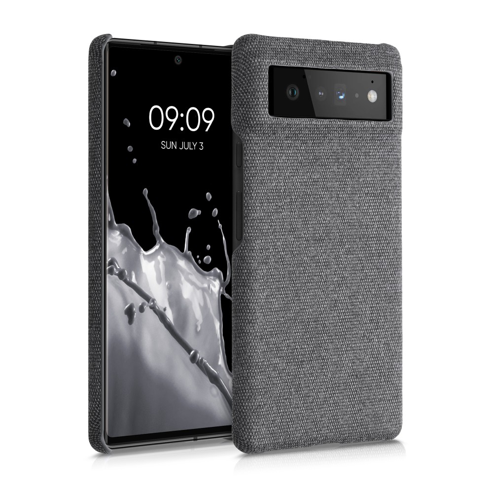 Husa pentru Google Pixel 6, Textil, Gri, 55433.22